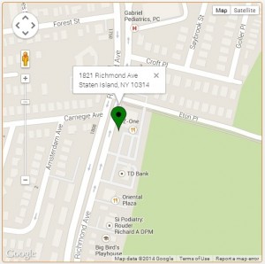 Sample google map address point