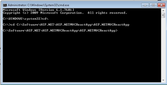 locating project path using windows command prompt